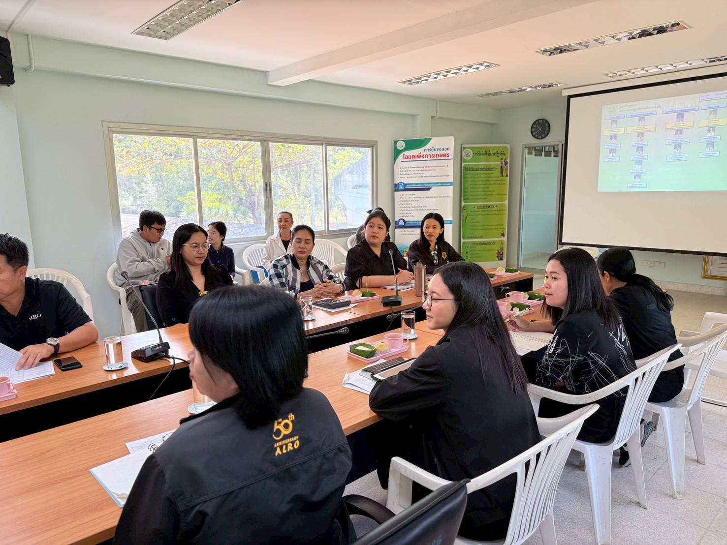 title - ส.ป.ก.อำนาจเจริญ “รายงานผลการดำเนินงานตามแผนงาน/โครงการของสำนักงานการปฏิรูปที่ดิน เพื่อเกษตรกรรม ประจำปีงบประมาณ พ.ศ. 2569 ” รอบที่ 1